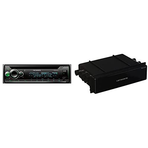 カロッツェリア(パイオニア) カーオーディオ 1DIN CD/USB/Bluetooth DEH-5600 & (パイオニア) 1DINサイズ用 小物入れ AD-379【セット買い】